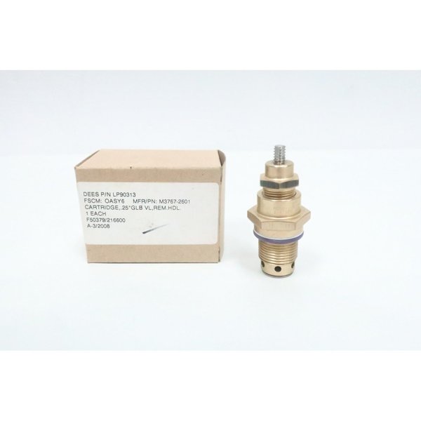 Dmt Shut Off 1/4in Hydraulic Cartridge Valve M236-1-H/MPL2601